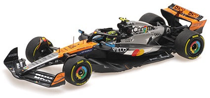 Available To Order – McLaren F1 Team MCL39 Lando Norris Winner British GP 2025 1:43 Minichamps Model (MIN 537 255404)