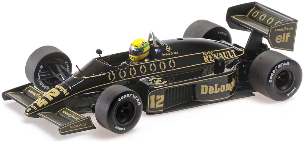 Available to Order – Lotus Renault 98T Ayrton Senna - 1986 - Dirty Version 1:18 Minichamps Model (MIN 540 863812)