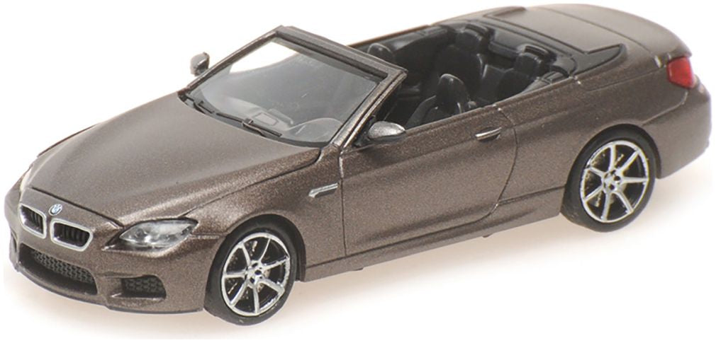 Bmw M6 Cabrio - 2015 - Grey 1:87 Minichamps Model