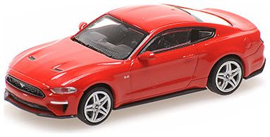 Ford Mustang - 2018 - Red 1:87 Minichamps Model