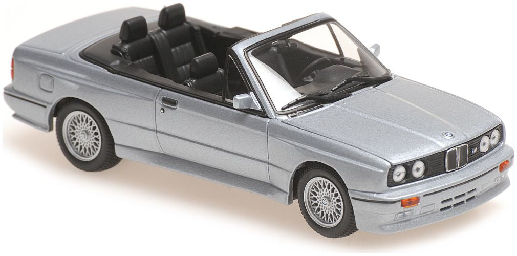 Bmw M3 Cabriolet (E30) - 1988 - Silver 1:43 Minichamps Model