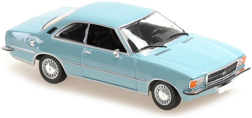 Opel Rekord D Coupe - 1975 - Light Blue 1:43 Minichamps Model