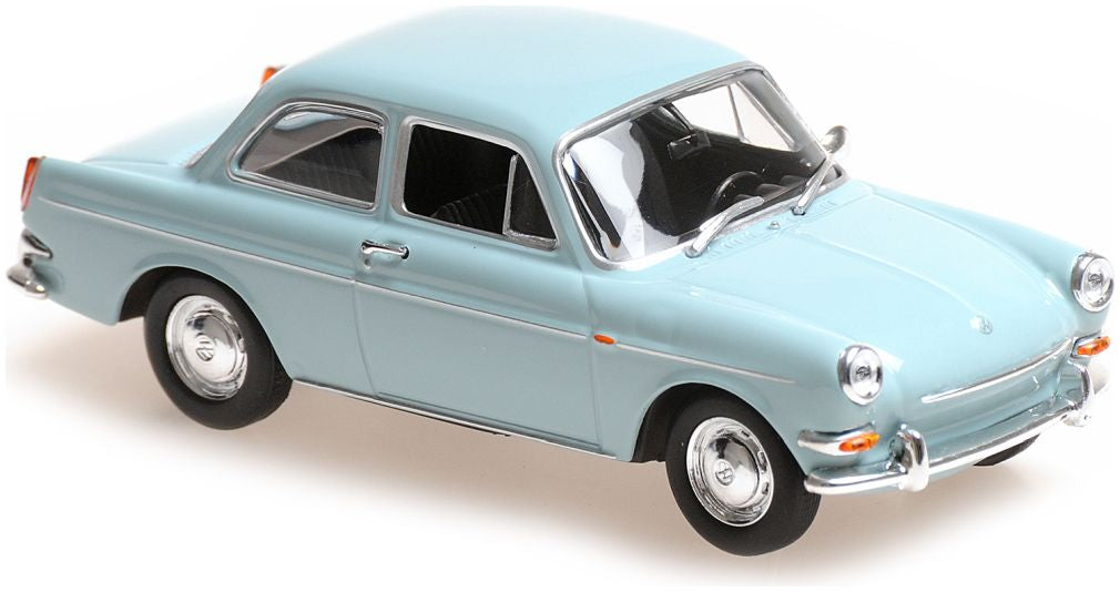 Volkswagen 1600 - 1966 - Light Blue 1:43 Minichamps Model