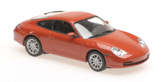 Porsche 911 Coupe 2001 - Orange Red Metall 1:43 Minichamps Model