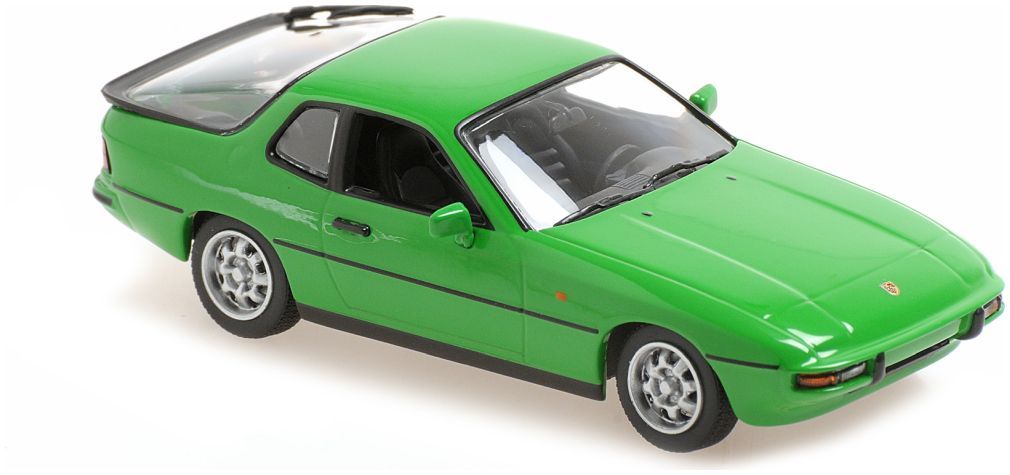 Porsche 924 - 1984 - Green 1:43 Minichamps Model