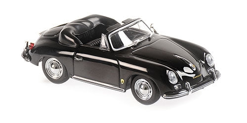 Porsche 356 A Cabriolet Black 1956 1:43 Minichamps Model
