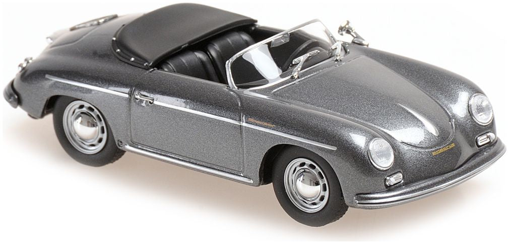 Porsche 356 A Speedster - 1956 Grey Metallic 1:43 Minichamps Model