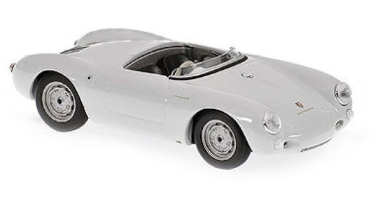 Porsche 550 Spyder 1955 Silver 1:43 Minichamps Model