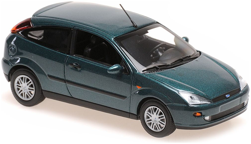 Ford Focus 2-Door - 1998 - Green Metallic 1:43 Minichamps Model