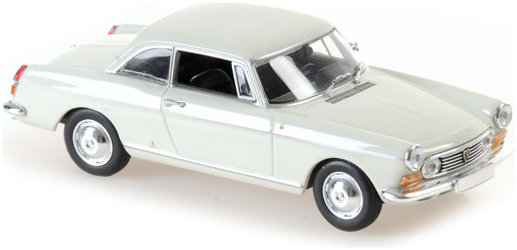 Peugeot 404 Coupe - 1962 - White 1:43 Minichamps Model