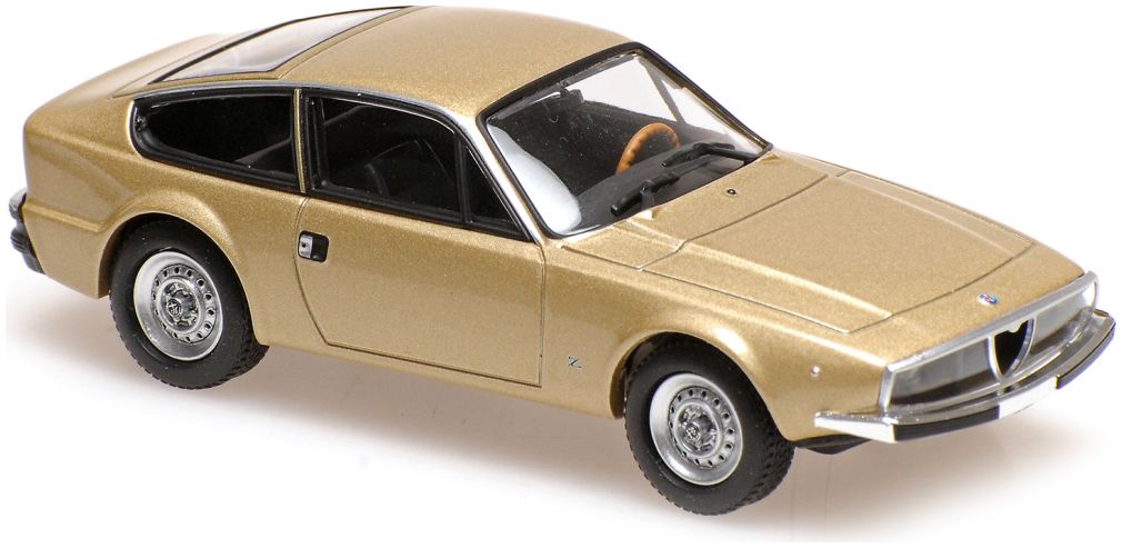 Alfa Romeo 1600 Junior Z - 1972 - Gold 1:43 Minichamps Model