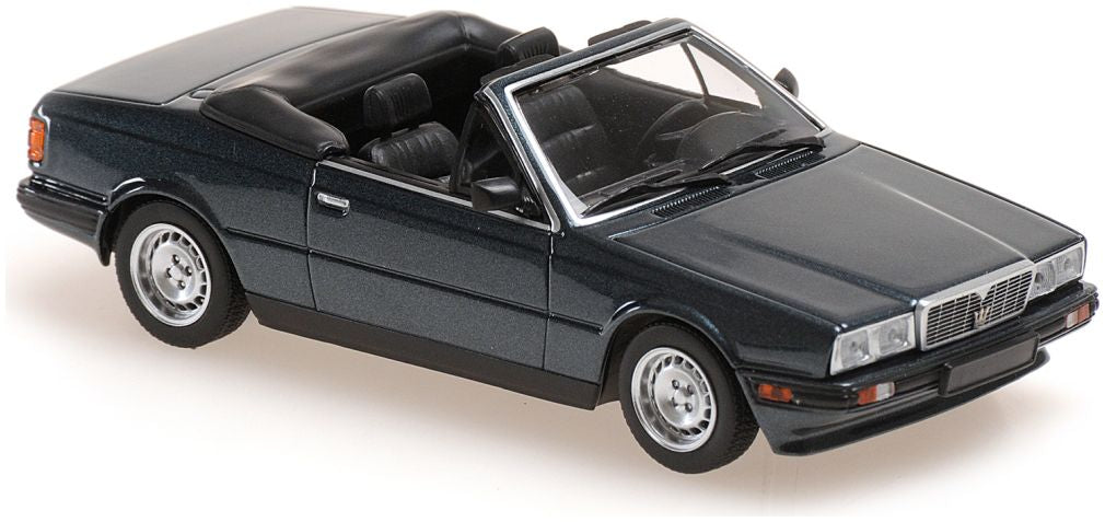Maserati Biturbo Spyder - 1982 Green Metallic 1:43 Minichamps Model