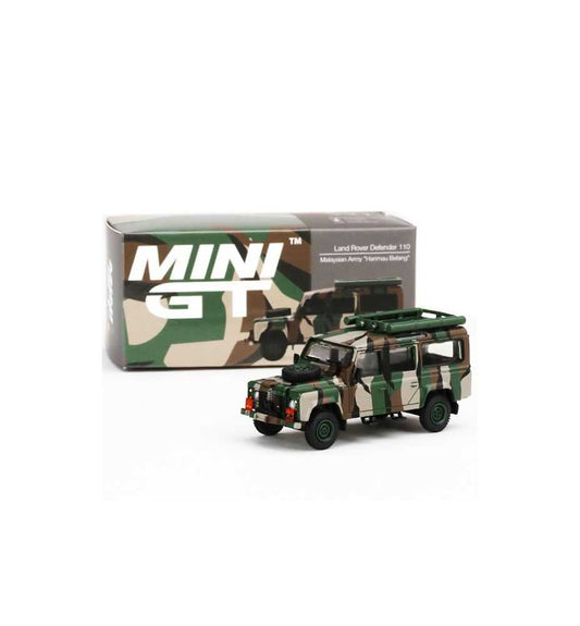 1:64 MINI GT MGT00321 MALAYSIA EXCLUSIVE LAND ROVER DEFENDER 110
