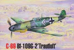 Available To Order – Me BF-109G-2 Tratloft 1:72 Mistercraft Kits Model (MIS MCC69)