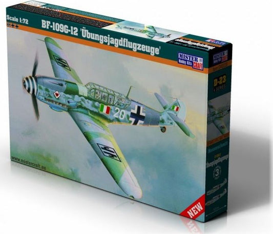 BF-109 G-12 Ubungsjag Kit 1:72 Mistercraft Kits Model