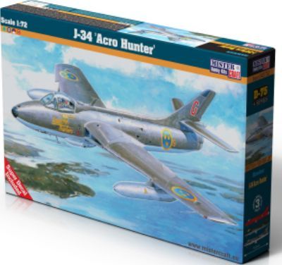 Available To Order – J-34 Acro Hunter Kit 1:72 Mistercraft Kits Model (MIS MCD75)