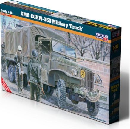 Available To Order – GMC CCKW-353 Military Truck 1:35 Mistercraft Kits Model (MIS MCG98)