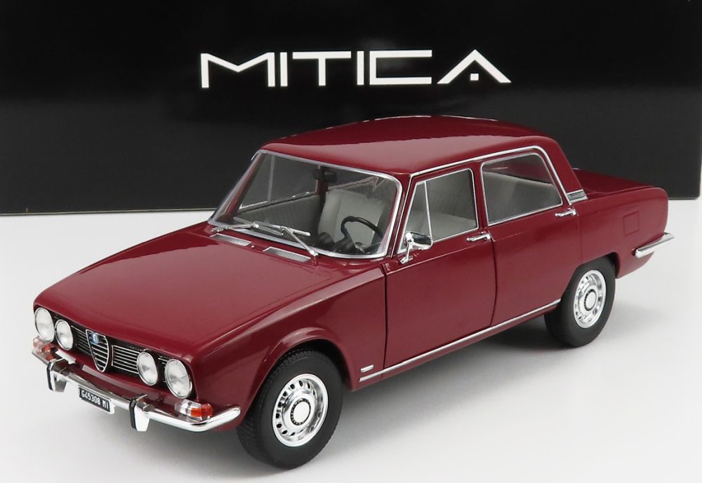 Available To Order – Alfa Romeo 1750 Berlina Series 1 1968 Prugna 525 Limited Edition 500 pcs 1:18 (MIT 200001)