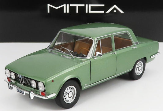 Available To Order – Alfa Romeo 1750 Berlina Series 2 1969 Olive Green Limited Edition 500 pcs 1:18 (MIT 200002)