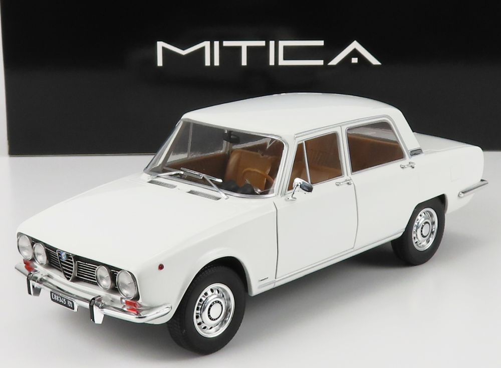 Available To Order – Alfa Romeo 1750 Berlina Series 2 1969 White Limited Edition 500 pcs 1:18 (MIT 200003)