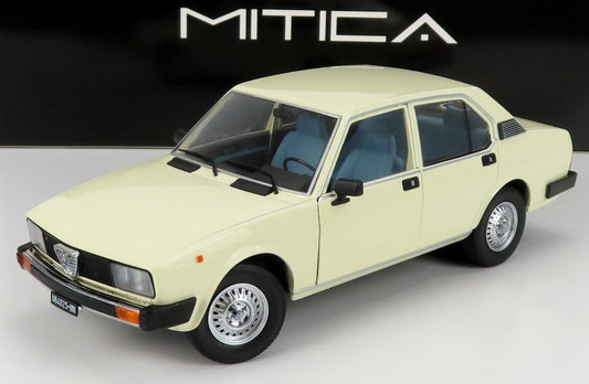 Available To Order – Alfa Romeo Alfetta Berlina 2000L 1978 Ivory 103 Limited Edition 500 pcs 1:18 (MIT 200011)