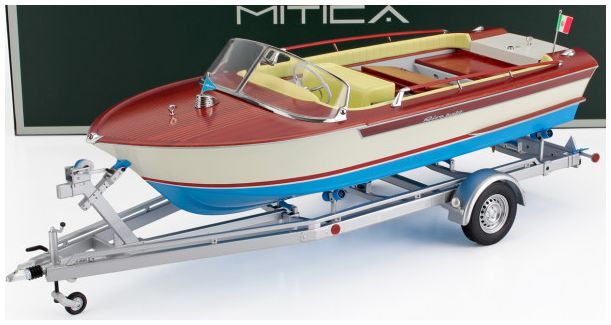 Available to Order – Riva Junior 1966 Motoscafo Motorboat Ivory Yellow 1:18 (MIT 206002)