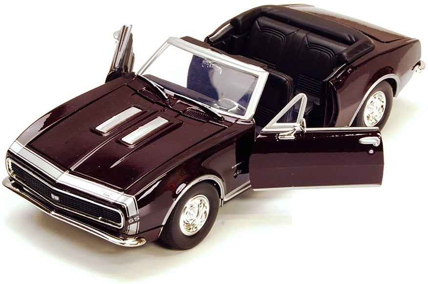 Chevrolet Camaro SS Conv 1967 - Aubergine 1:24 – diecast model