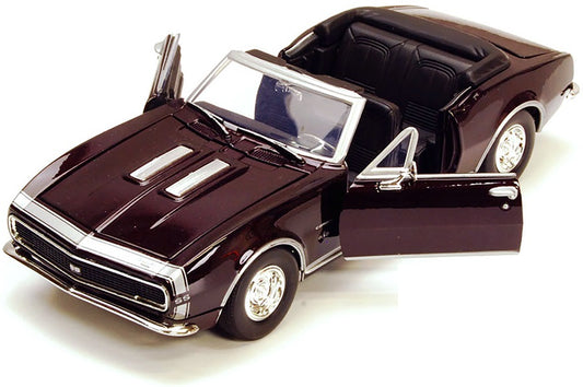 Chevrolet Camaro SS Conv 1967 - Aubergine 1:24 – diecast model