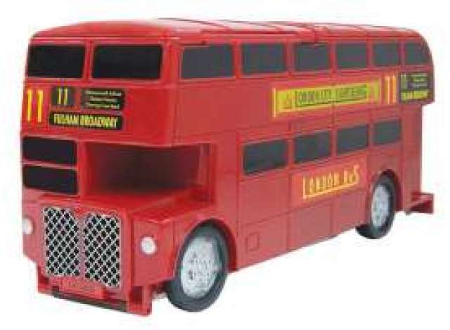 Large Take Along London Bus Play Set 12" – diecast model