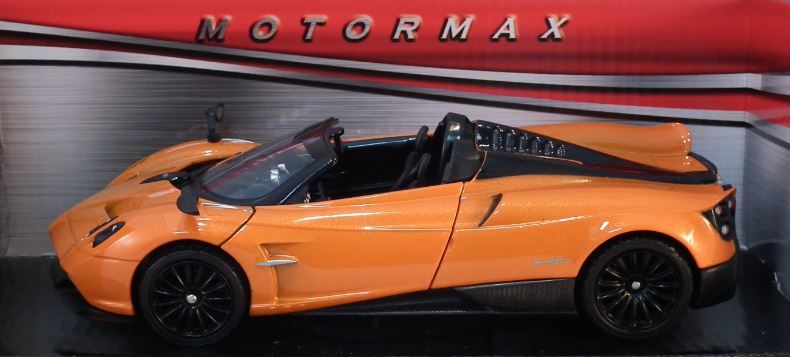 Pagani Huyara Roadster Orange 1:24 – diecast model