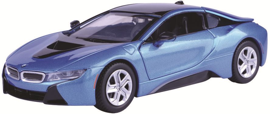 BMW i8 Coupe 2018 Blue 1:24 – diecast model
