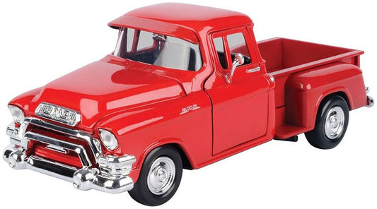 GMC Blue Chip Pickup Red 1955 1:24 – diecast model