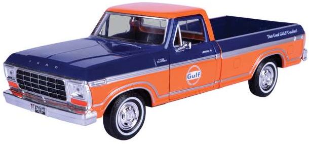 Ford 1979 F-150 Custom Pickup With Gulf Livery 1:24 – diecast model