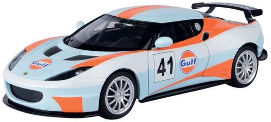 Lotus Evora GT4with Gulf Livery 1:24 – diecast model