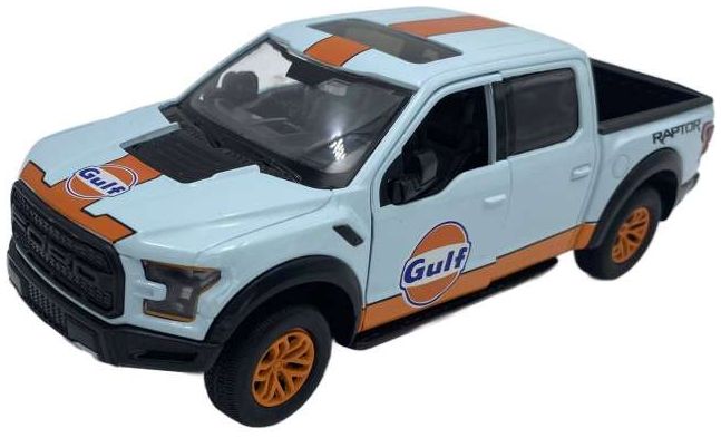 Ford F-150 Raptor w/Gulf Livery 2017 1:27 – diecast model