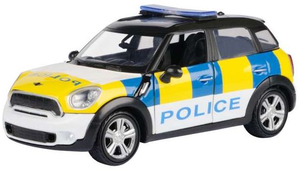 Mini Cooper S Countryman - Police 1:24 – diecast model