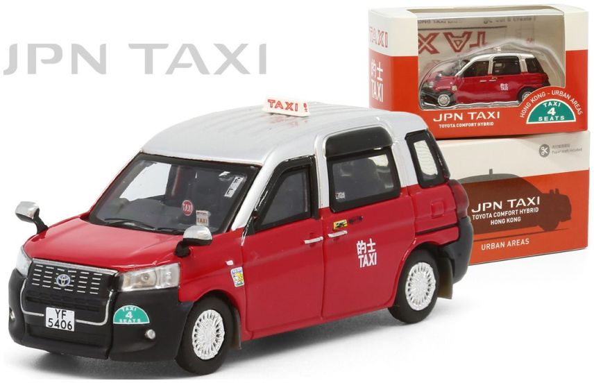 Toyota Comfort Hybrid Taxi (Ubran) YF5406 1:64 – diecast model
