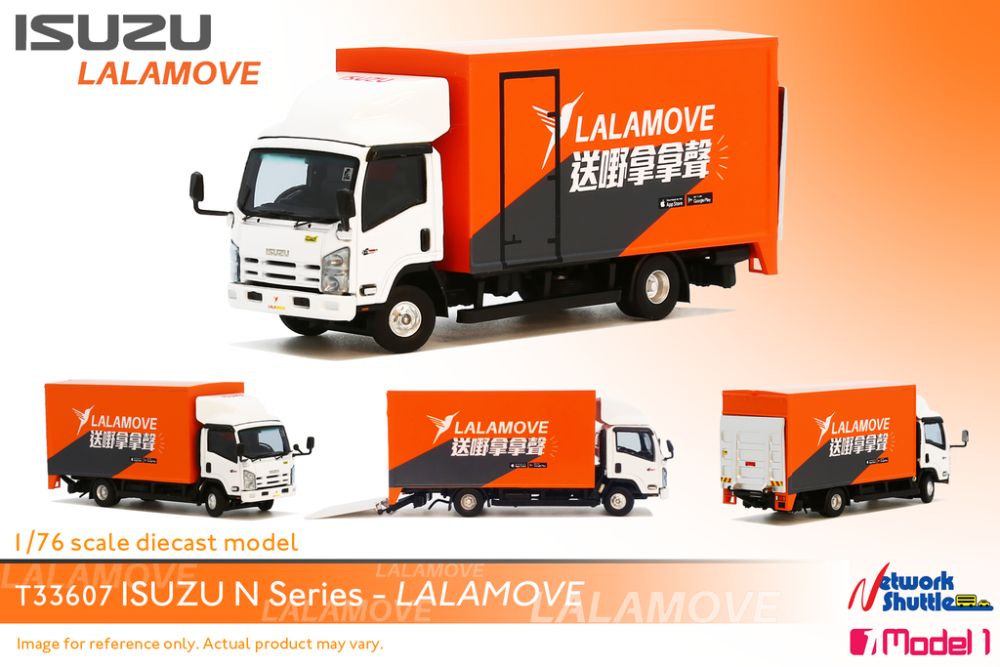 Available to Order – Lalmove Isuzu N-Series 1:76 (MOO 33607T)