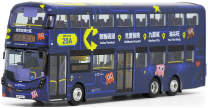 Citybus Volvo B8L 12m (20A Route Branding) 8807 rt. 20A Tsim Sha Tsui 1:76 – diecast model