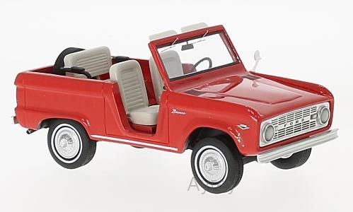 Available To Order – Ford Bronco Roadster, red, 1966 1:43 Neo Scale Models (NEO 47210)
