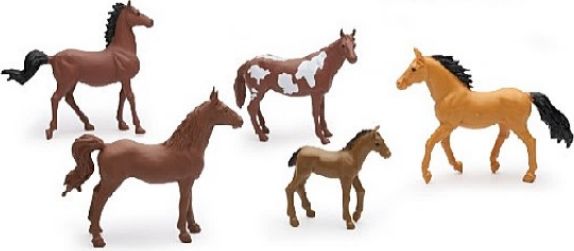 Available to Order – Horse Assortment 1 (x5) 1:32 (NEW 05593D)