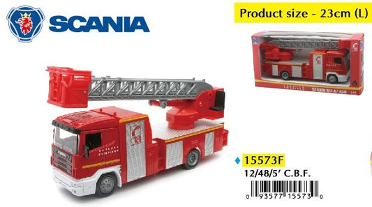 Available to Order – Scania Fire Ladder Truck 1:43 (NEW 15573F)