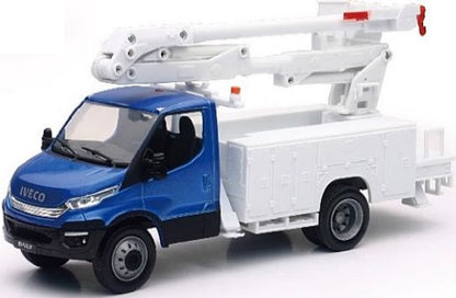 Available to Order – Iveco Daily w/High Reach Platform Blue Cab 1:36 (NEW 15873B)