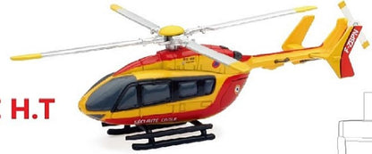 Airbus EC145 Securite Civile Red/Yellow 1:100 – diecast model