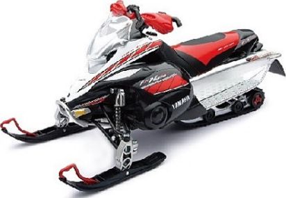 Available to Order – Yamaha FX 2008 Snowmobile Black/Red 1:12 (NEW 42893)