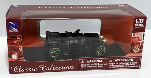 Chevy Classic 6 Roadster Black /Gold inlay 1:32 New Ray Model