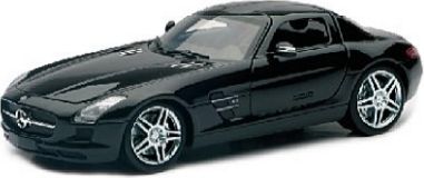 Mercedes Benz SLS AMG Black (Asst #71263RA) 1:24 New Ray Model