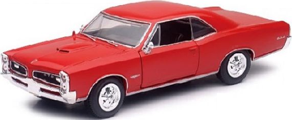 Pontiac GTO 1966 Hard Top Red 1:25 New Ray Model