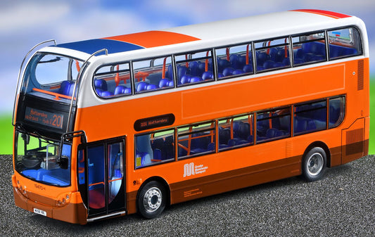 Alexander Dennis Enviro400 - Greater Manchester Transport (19470 - MX58 VBL) 1:76 – diecast model