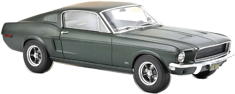 Ford Mustang Fastback Satin Green Metallic 1968 1:12 Norev Model